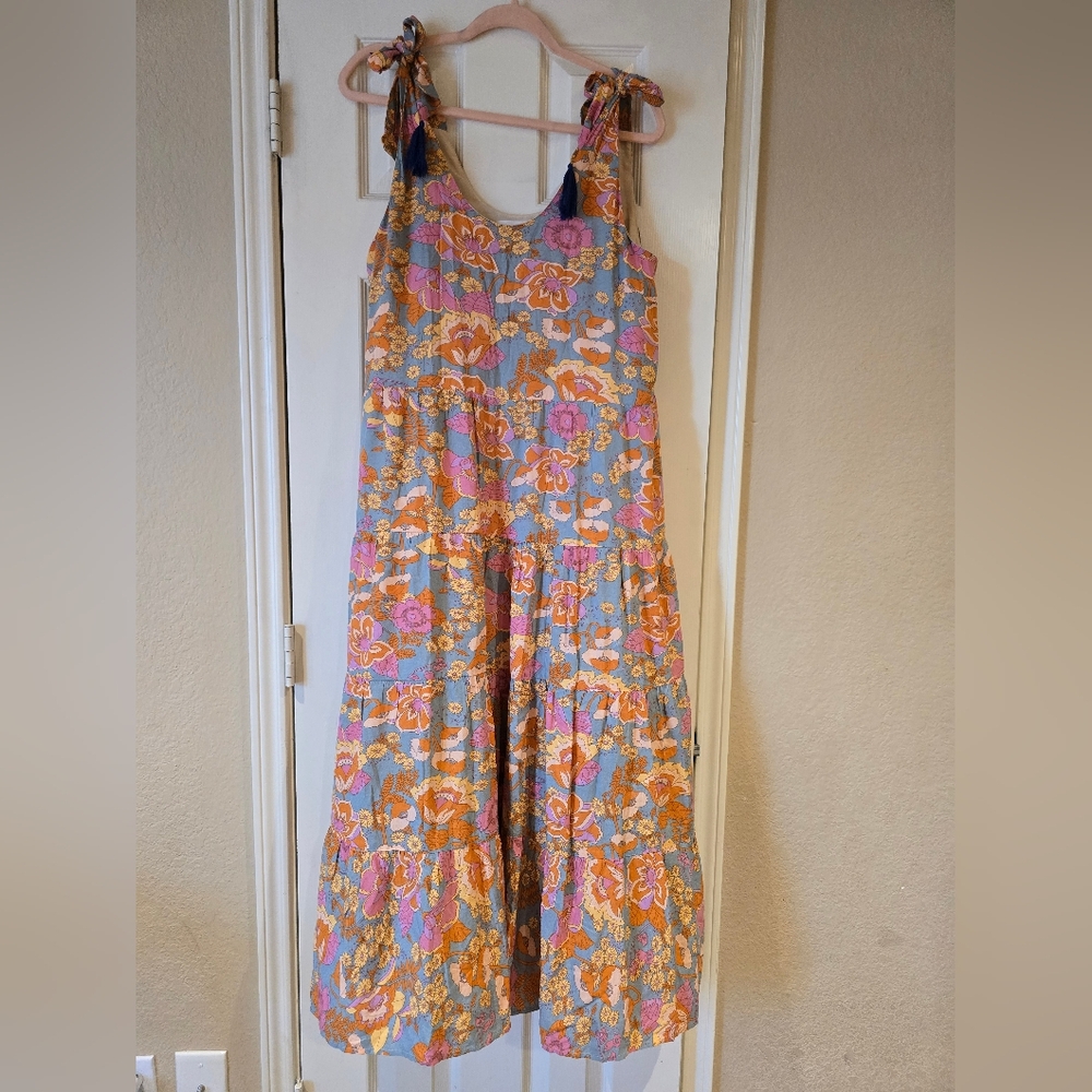 THML Midi Floral Dress Size M